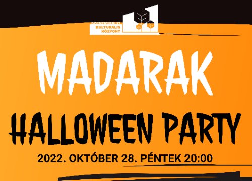 Halloween party a Madarak házibuli zenekarral