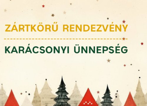 Karácsonyi ünnepség 12.13.